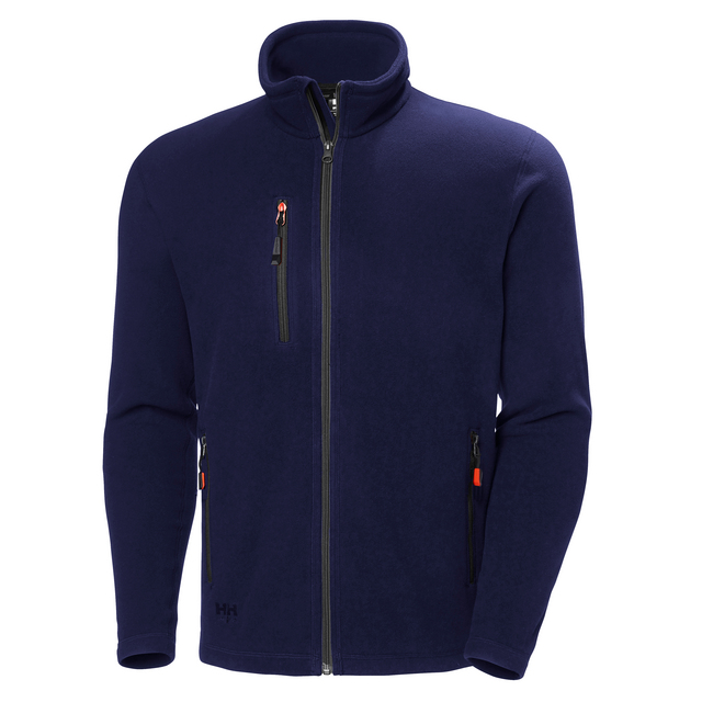 FLEECEJACKA OXFORD MARINBLÅ S POLARTEC | Beijerbygg Byggmaterial