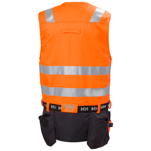 Produktbild föreställande artikeln HANTVERKSVÄST ALNA 2.0 HIVIS ORANGE S från kategorin Överdelar