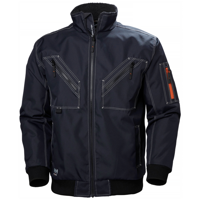 JACKA BERGHOLM POLYESTER MARINBLÅ 2XL | Beijerbygg Byggmaterial