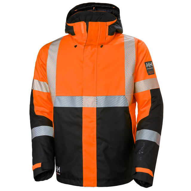 JACKA ICU FODRAD VARSEL ORANGE/GRANITGRÅ 3XL | Beijerbygg Byggmaterial