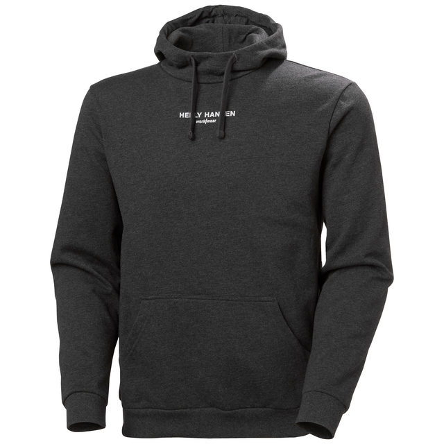 LUVTRÖJA 79284 LOGO SVART MELERAD 2XL | Beijerbygg Byggmaterial
