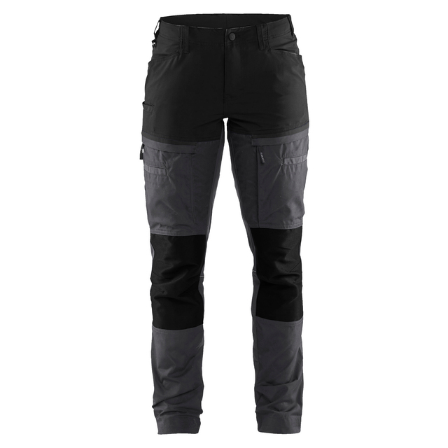 SERVICEBYXA MED STRETCH DAM MELLANGRÅ/SVART D20 | Beijerbygg Byggmaterial