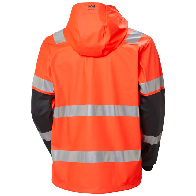 REGNJACKA ALNA 2.0 KL3 VARSEL ORANGE 2XL