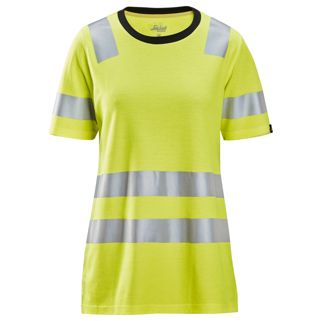 T-SHIRT KL 2 DAM VARSELGUL STL XS