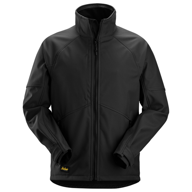 JACKA SOFTSHELL VINDTÄT AW SVART STL 3XL