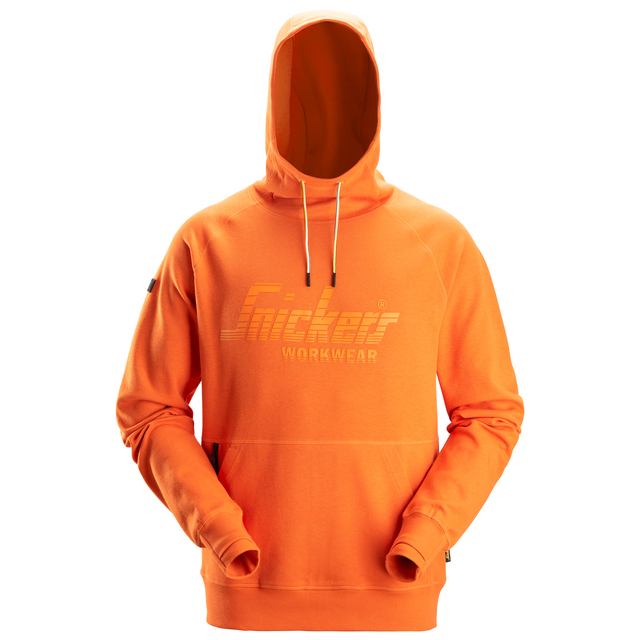 HOODIE LOGO ORANGE STL M | Beijerbygg Byggmaterial