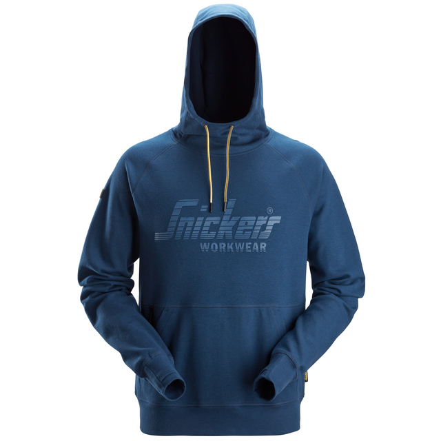 HOODIE LOGO MÖRKBLÅ STL L | Beijerbygg Byggmaterial