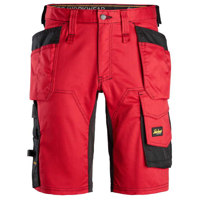 SHORTS STRETCH HF AW CHILIRÖD/SVART STL 46 | Beijerbygg Byggmaterial
