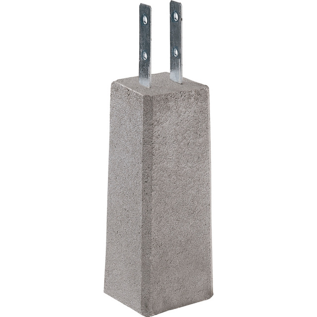 BETONGPLINT HÖJD 500MM 3 TUM MED BESLAG