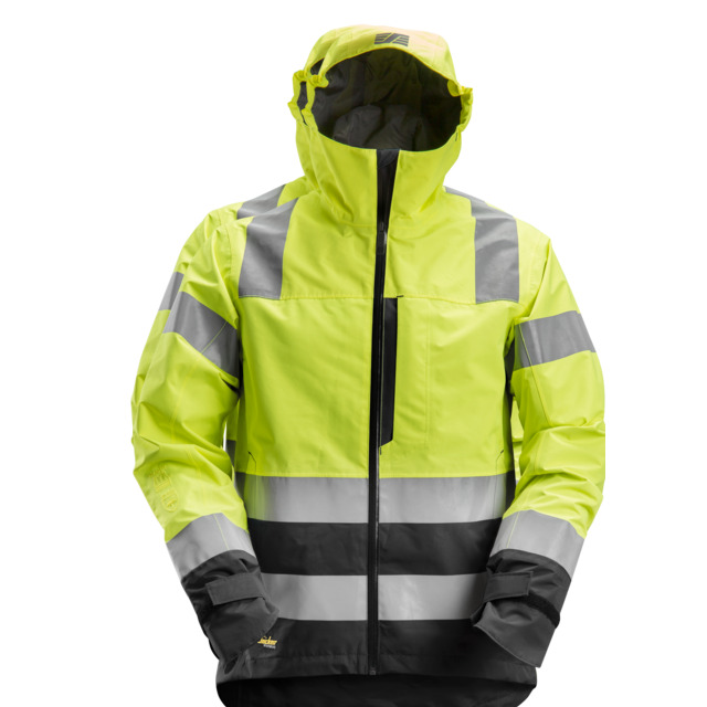 SKALJACKA VATTENTÄT KL 3 VARSELGUL/SVART STL 3XL | Beijerbygg Byggmaterial