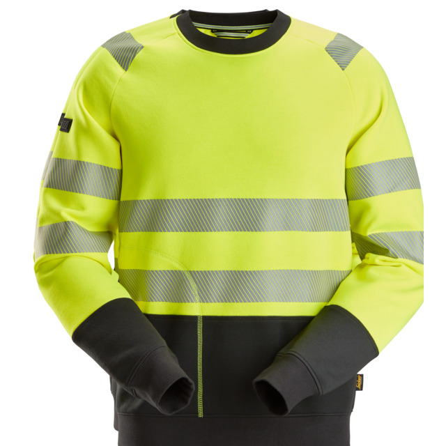 SWEATSHIRT VARSEL KL 2 VARSELGUL/SVART XXXXL | Beijerbygg Byggmaterial