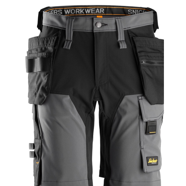 SHORTS 4-VÄGSSTRECH HF AW STÅLGRÅ/SVART STL 048 | Beijerbygg Byggmaterial