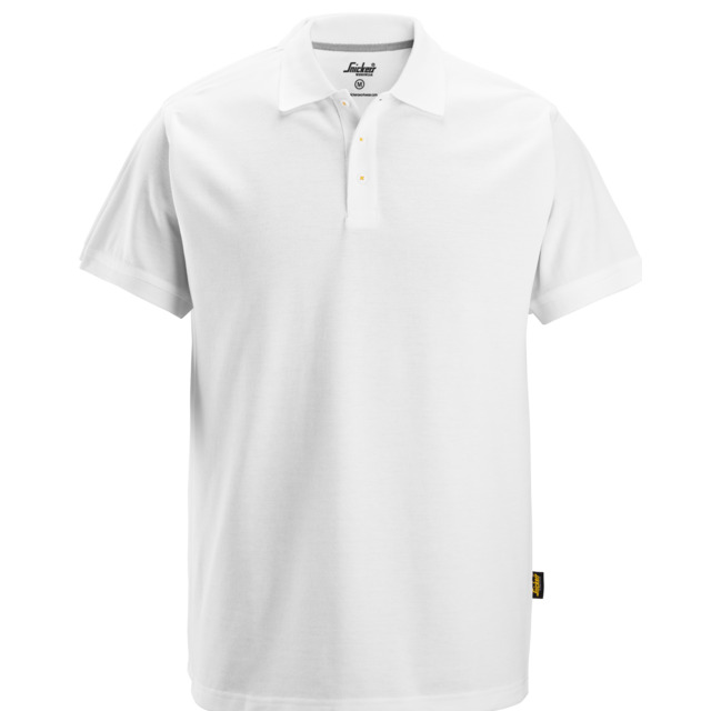 PIKETRÖJA UTAN BRÖSTFICKA VIT STL L | Beijerbygg Byggmaterial