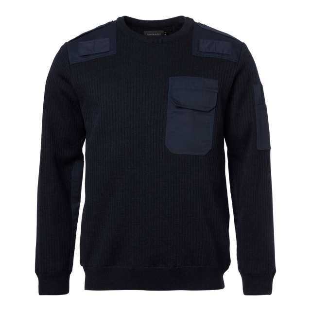 TRÖJA WINDSTOPPER NATO SOUTH WEST MÖRK MARINBLÅ L | Beijerbygg Byggmaterial