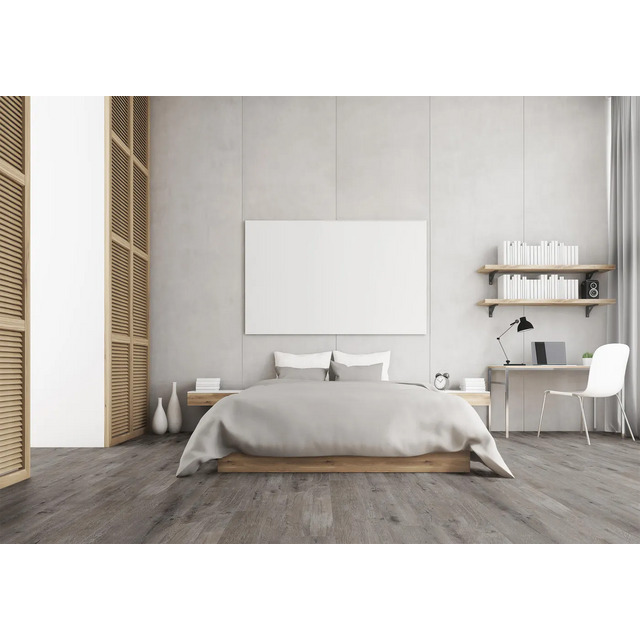 VINYLGOLV GRÅ EK KERMOS 6MM 2,139M2/PKT KL 34 SCP RIGID CL