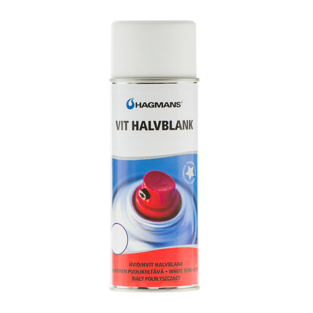 SPRAYFÄRG HAGMANS HA.BLANK VIT 0,4L
