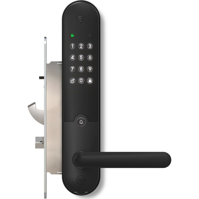 KODLÅS DOORMAN L3S FLEX SVART | Beijerbygg Byggmaterial
