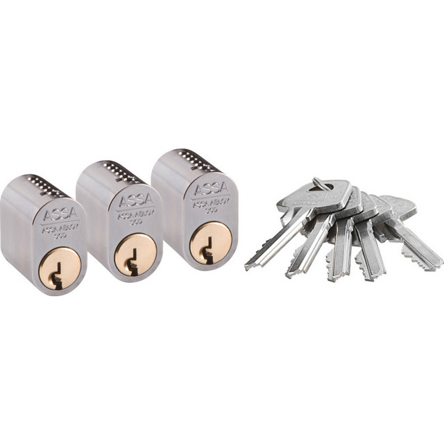 Cylinder 1301 LL3 5ny mattkrom | Beijerbygg Byggmaterial