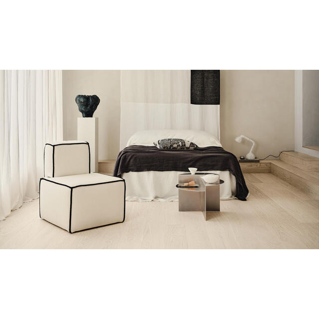 PARKETT GRACE EK WHITE 1-S 2,51M2/PKT LACE EXTRAMATT BORS