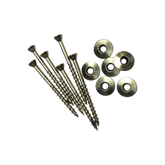 Produktbild föreställande artikeln NOCKSKRUV TJB ROSTFRI 60X4.2MM 50ST/PÅS 12PÅS/KRT från kategorin Tillbehör Betongpannor