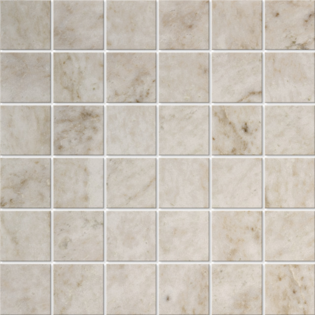 GRANITKERAMIK M0505 GLANSHAM BRICMATE VIT 48X48MM