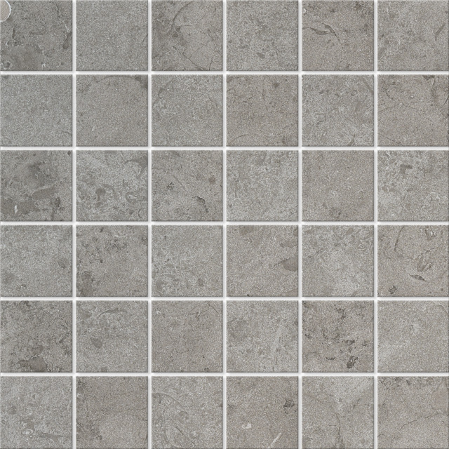 GRANITKERAMIK J0505 NORRVANGE GREY BRICMATE 48X48MM | Beijerbygg Byggmaterial