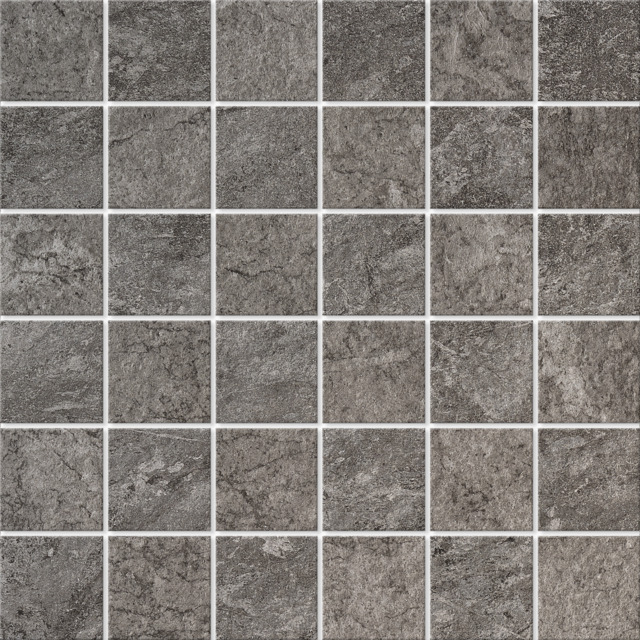 GRANITKERAMIK D0505 QUARTZ GR BRICMATE GRÅ 47X47MM | Beijerbygg Byggmaterial