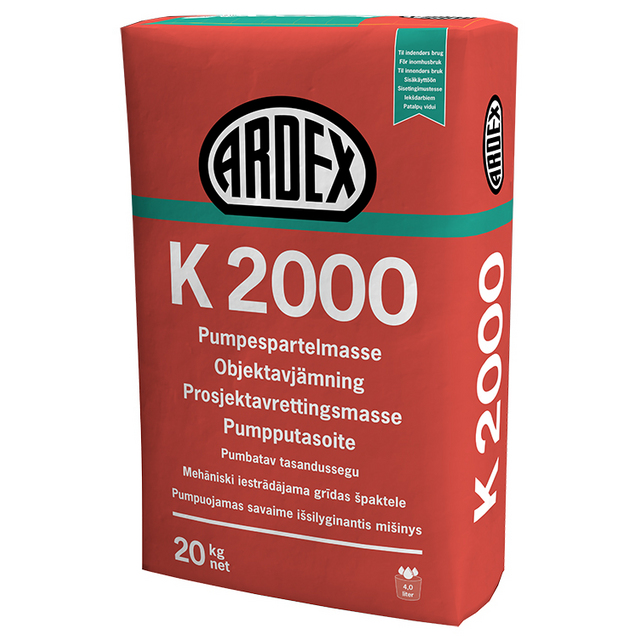 AVJÄMNINGSMASSA ARDEX K2000 20KG | Beijerbygg Byggmaterial