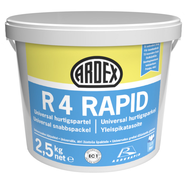 VÄGGSPACKEL R4 RAPID 2,5KG | Beijerbygg Byggmaterial