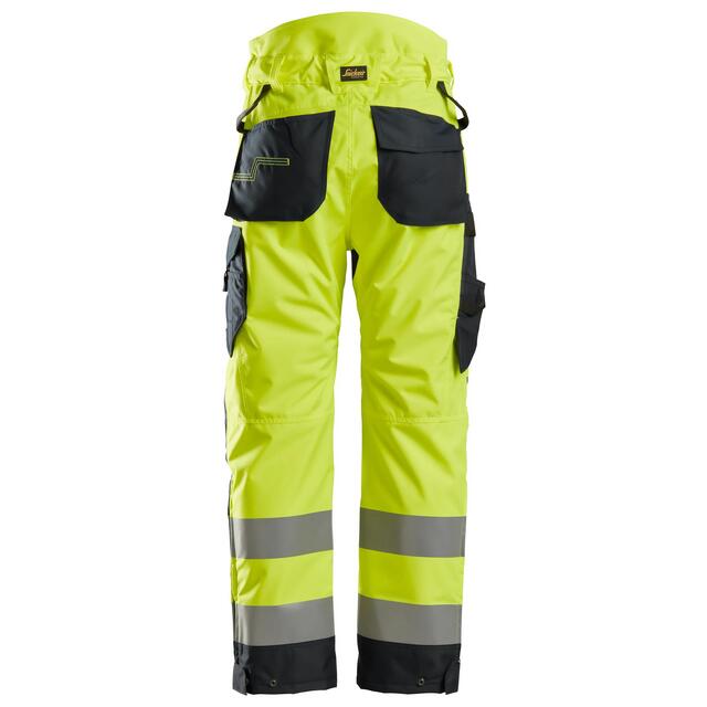 VINTERBYXA + 37.5 HV KL2 GUL/SVART STL L K