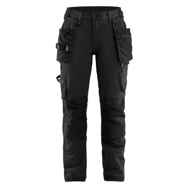 HANTVERKSBYXA 7121 1645 4VSTRETCH DAM SVART C48 | Beijerbygg Byggmaterial