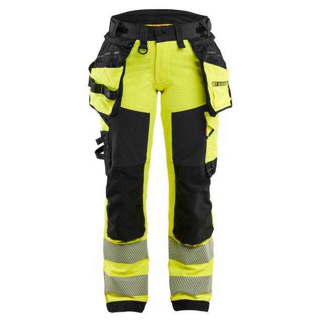 VARSELBYXA 7022 1648 4VSTRETCH DAM VARSELGUL/SVART C44 | Beijerbygg Byggmaterial