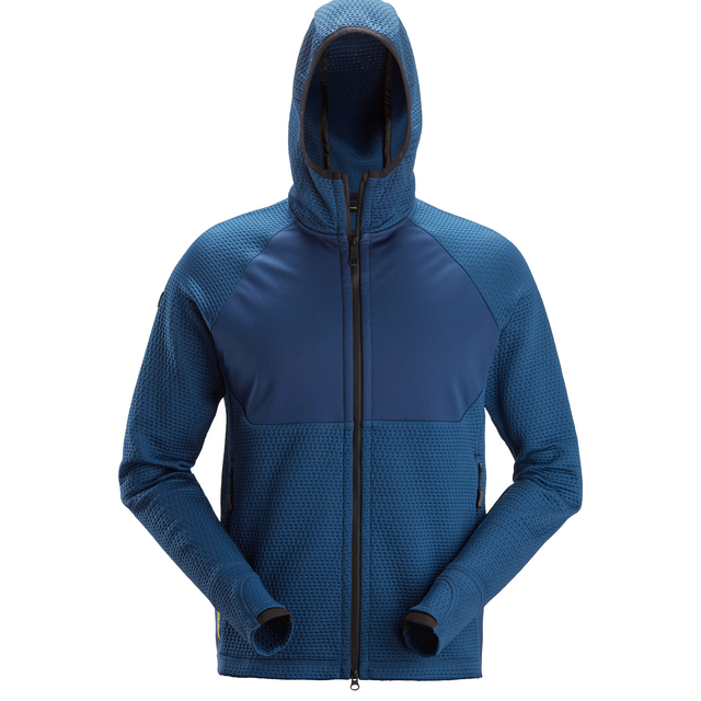 Produktbild föreställande artikeln HOODIE HELZIP FW DEEP BLUE STL L från kategorin Överdelar