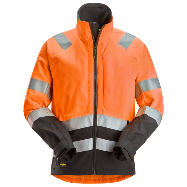 VARSELJACKA KL2/3 ORANGE/SVART STL S | Beijerbygg Byggmaterial