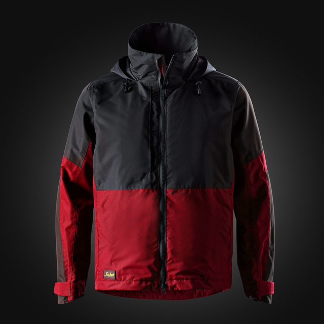 SKALJACKA AW WP CHILI/SVART STL S | Beijerbygg Byggmaterial