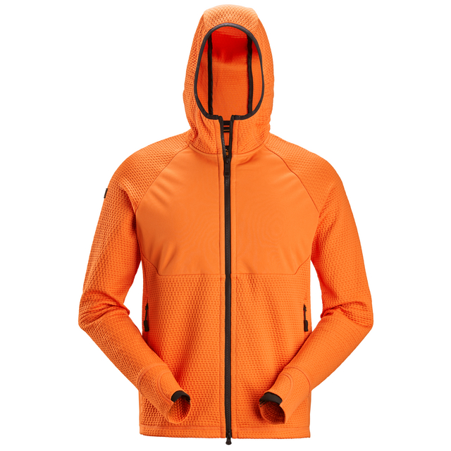 HOODIE HELZIP FW WARM ORANGE STL XL | Beijerbygg Byggmaterial