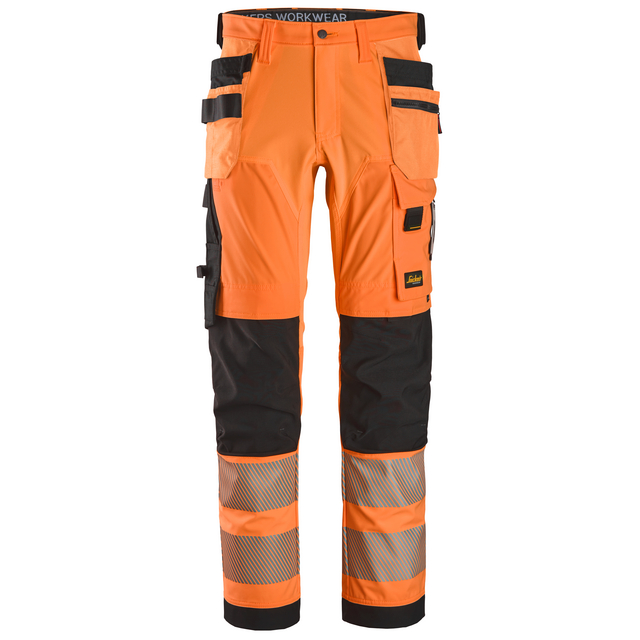 ARBETSBYXA 4STR HF HV KL2 ORANGE/SVART STL 158 | Beijerbygg Byggmaterial