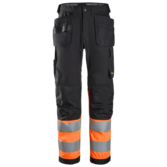 ARBETSBYXA HF HV KL1 SVART/ORANGE STL 256 | Beijerbygg Byggmaterial