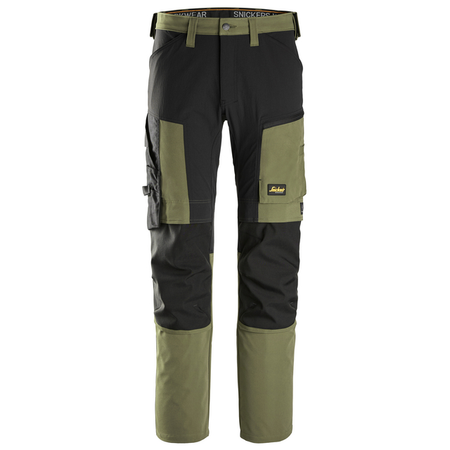 ARBETSBYXA AW KHAKIGRÖN/SVART STL 148 | Beijerbygg Byggmaterial
