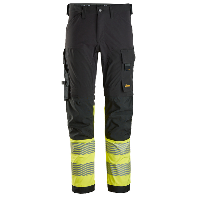 ARBETSBYXA 4-STR HV KL1 SVART/GUL STL 148 | Beijerbygg Byggmaterial