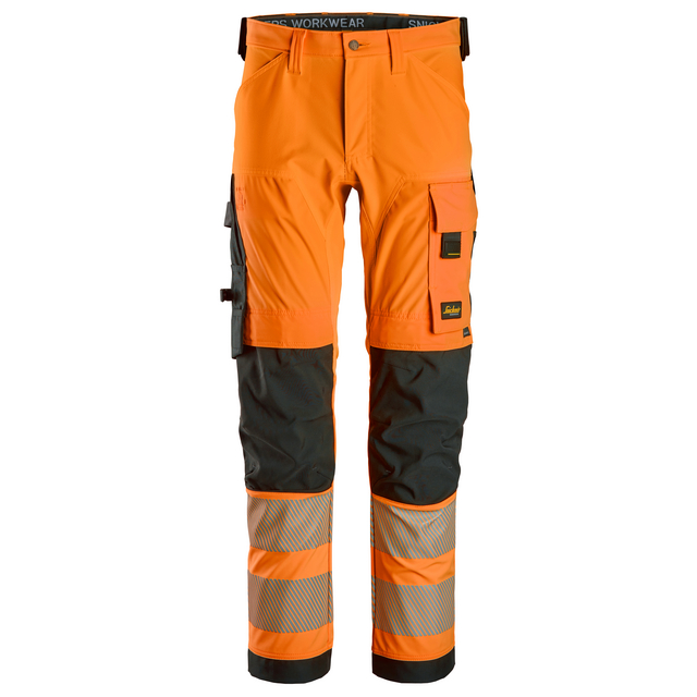 ARBETSBYXA 4-STR HV KL2 ORANGE/SVART STL 252 | Beijerbygg Byggmaterial