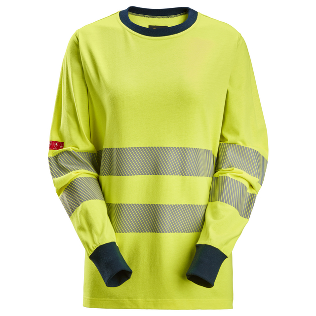 T-SHIRT LÅNG D PW HV KL3 VARSELGUL/MARIN STL XXL | Beijerbygg Byggmaterial