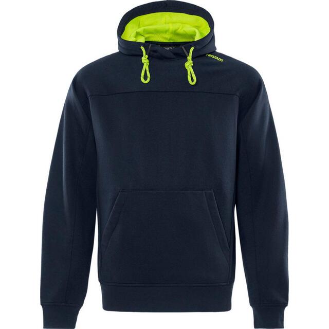 SWEATSHIRT 7551 GSM MED HUVA MÖRK MARINBLÅ STL L | Beijerbygg Byggmaterial