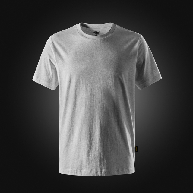 T-SHIRT GRÅMELERAD STL XXL