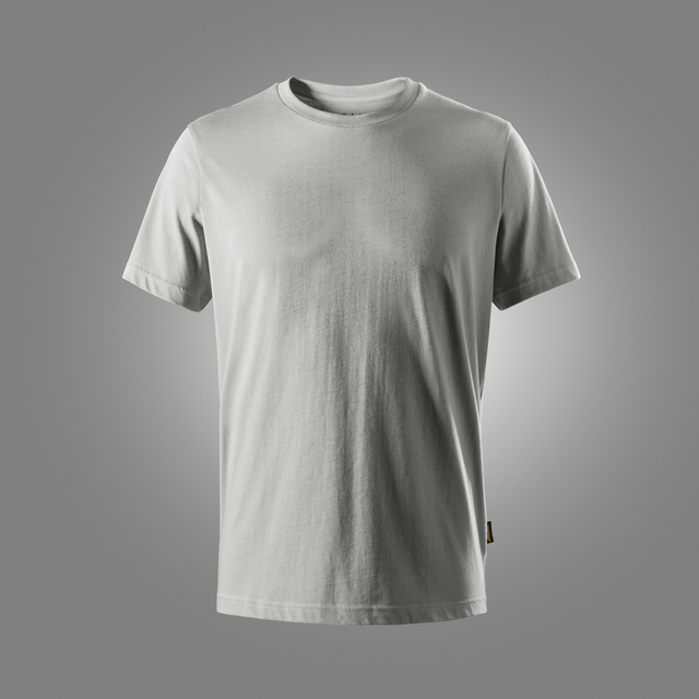 T-SHIRT BOMULL ISGRÅ STL M