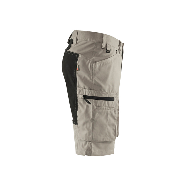SERVICESHORTS 1449 1845 STRETCH STONE/SVART C46