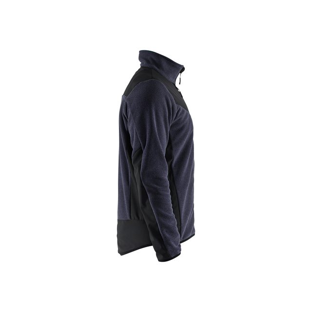 JACKA 5942 2536 STICKAD SOFT SHELL MARINBLÅ/SVART XXXL