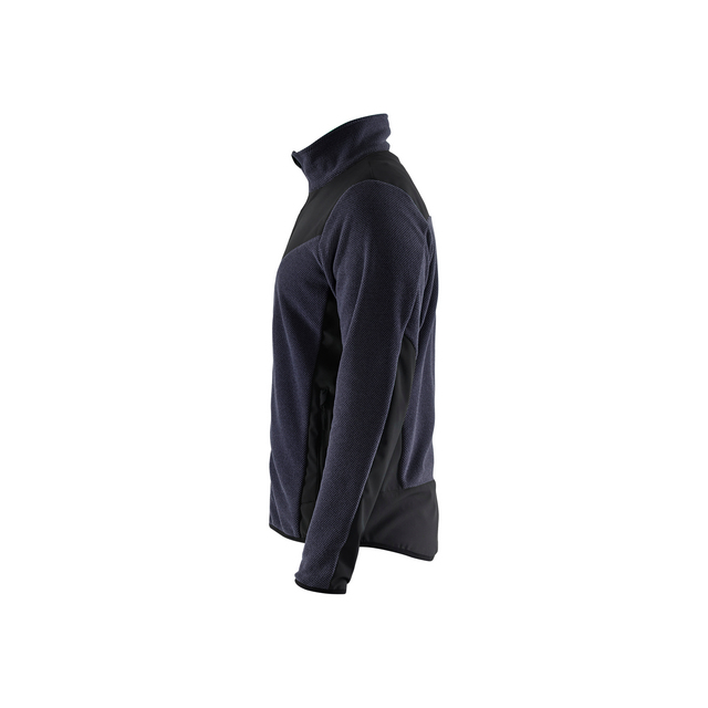 JACKA 5942 2536 STICKAD SOFT SHELL MARINBLÅ/SVART XXXL