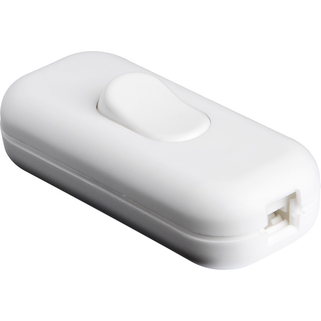 MELLANSTRÖMBRYTARE JORDAD SB VIT