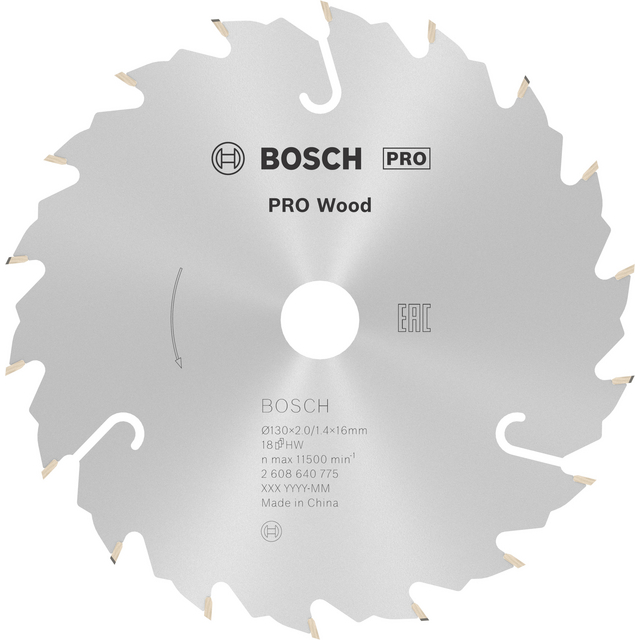 CIRKELSÅGKLINGA SPEEDLINE WOOD 130X16MM 18T